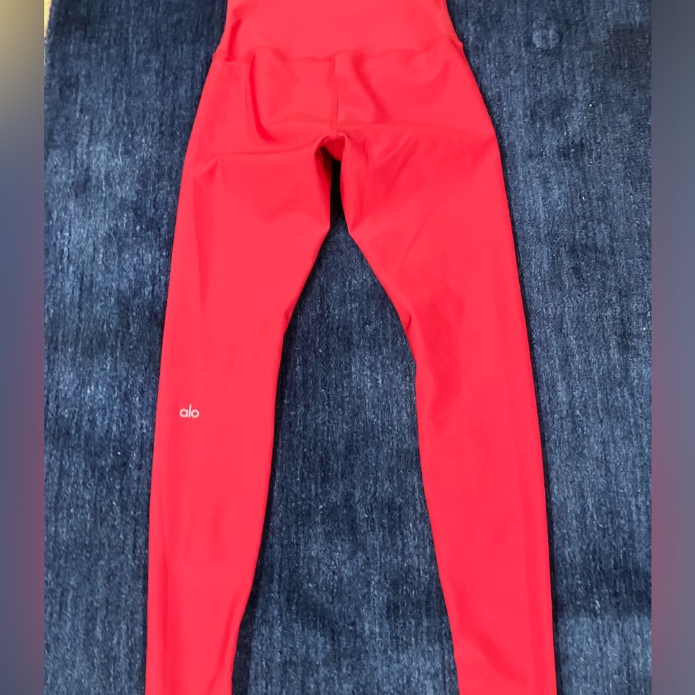 ALO Yoga Red Leggings
